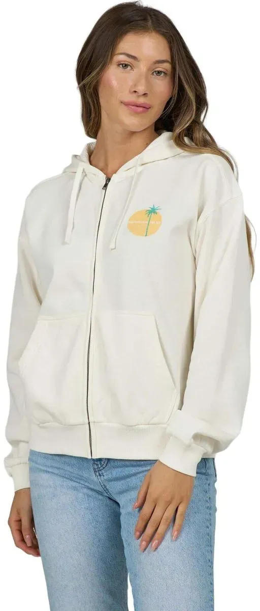 Salty Crew Simplicity Zip Hoody off white (OFFW) M