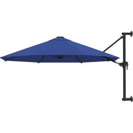 furnicato Wandschirm Ø 300 cm Blau