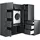 laundreezy Mehrzweckschrank-Set 186 x 200 x 68 cm Grau
