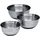 Brabantia 363900 Rührschüssel Paket (1,0 & 1,6 & 3,0 L), Silber