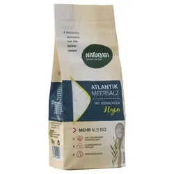 Naturata Atlantik Meersalz, mit jodhaltigen Bio Algen bio