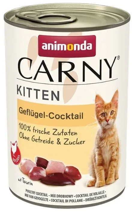 ANIMONDA Carny Kitten Poultry Cocktail 400 g Geflügelcocktail für Kätzchen