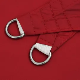 vidaXL Sonnensegel Quadratisch 2 x 2 m Rot