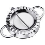 Westmark Ravioliformer, Durchmesser: 9,5 cm, Mit praktischen Griffen, Rostfreier Edelstahl, Gina, Silber, 61362270