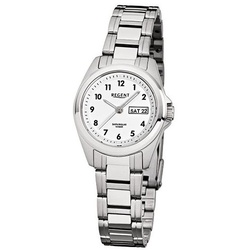 Regent Damen Armbanduhr F-519 Edelstahl