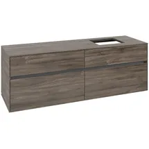 Villeroy & Boch Waschbeckenunterschrank Collaro 160 x 54,8 x 50 cm Eiche