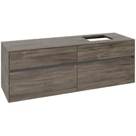 Villeroy & Boch Waschbeckenunterschrank Collaro 160 x 54,8 x 50 cm Eiche