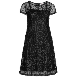 sheego Etuikleid Schwarz 50