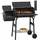 casa.pro Holzkohlegrill Arielli 115 x 110 x 64 cm Schwarz 