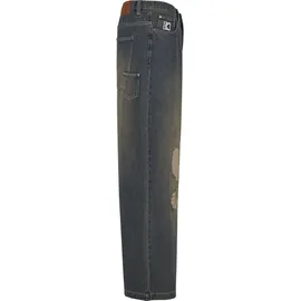 Karl Kani OG Distress Relaxed Baggy Blau 30