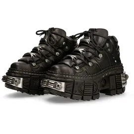 New Rock WALL106-S10 Herren Weit Schwarz 41