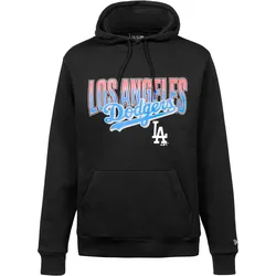 New Era MLB Los Angeles Dodgers Hoodie Herren in black, Größe M - schwarz