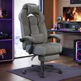 Songmics OBG077G01 Gaming-Stuhl schiefergrau
