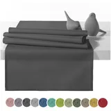 heimtexland Tischläufer Outdoor 45 x 145 cm Schwarz