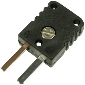 B + B THERMO-TECHNIK 0220 0006 Miniaturstecker Typ J, schwarz Schwarz Inhalt: