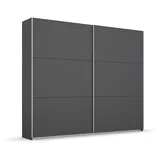 Rauch »AURELIO Kleiderschrank Garderobe TOPSELLER«, 3 verschiedene Ausstattungsvarianten Griffe aus Metall MADE IN GERMANY, Grau