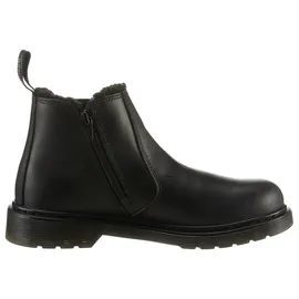 Dr. Martens Winterboots DR. MARTENS "2976", Mädchen, Gr. 32, schwarz, Elastischer Einsatz, Leder, Schuhe Winterboots, mit zusätzlichem Innen-Reißverschluss