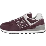 burgundy/white 36,5