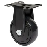 Wagner Design - 3C Bockrolle soft - Durchmesser Ø 75 mm, schwarz, Anschraubplatte, Tragkraft 75 kg - 01247701