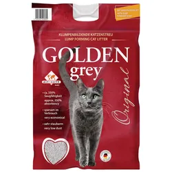 GOLDEN grey mit Babypuderduft Katzenstreu 14kg