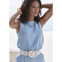 Beachtime Blusentop blau 34