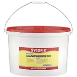 SYCOFIX Glasgewebekleber, Spezialkleber für Sanier-, Renovier- und Malervlies, Glasgewebe, Raufasertapeten mit Vliesrücken, gebrauchsfertig, 18 kg für ca. 90 m2