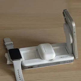 Forever Forever, kabellose Powerbank MATB-300 10000 mAh 3in1 weiß