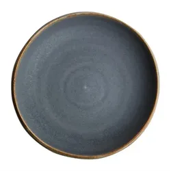 Olympia Canvas Schale mit hohem Rand granit-blau 23cm