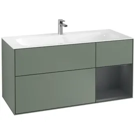 Villeroy & Boch Waschtischunterschrank 119,6 x 59,1 cm Grün Matt