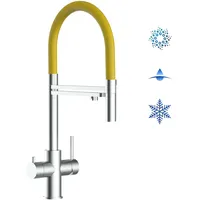 VIZIO 5 Wege Wasserhahn Einhebelmischer Gelb