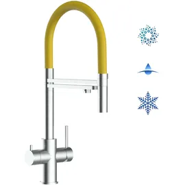 VIZIO 5 Wege Wasserhahn Einhebelmischer Gelb