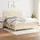 vidaXL Boxspringbett 160 x 200 cm Creme