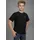 H.I.S. T-Shirt H.I.S "2er Pack Shirt mit Logoprint für Jungen", Jungen, Gr. 128/134, schwarz (schwarz, weiß), Single Jersey, Obermaterial: 100% Baumwolle, unifarben, Basic hüftlang, Rundhals, Shirts T-Shirt, Für TEENS. 2er Pack T-Shirts