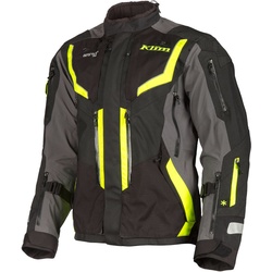Klim Badlands Pro Motorrad Textiljacke, gelb, Größe S für Männer