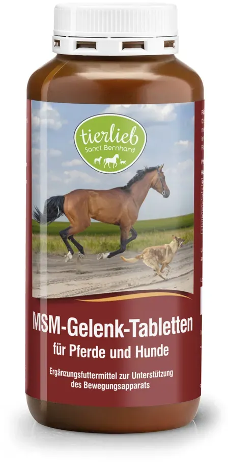 tierlieb MSM-Gelenk-Tabletten 500 Tabletten - 598 g