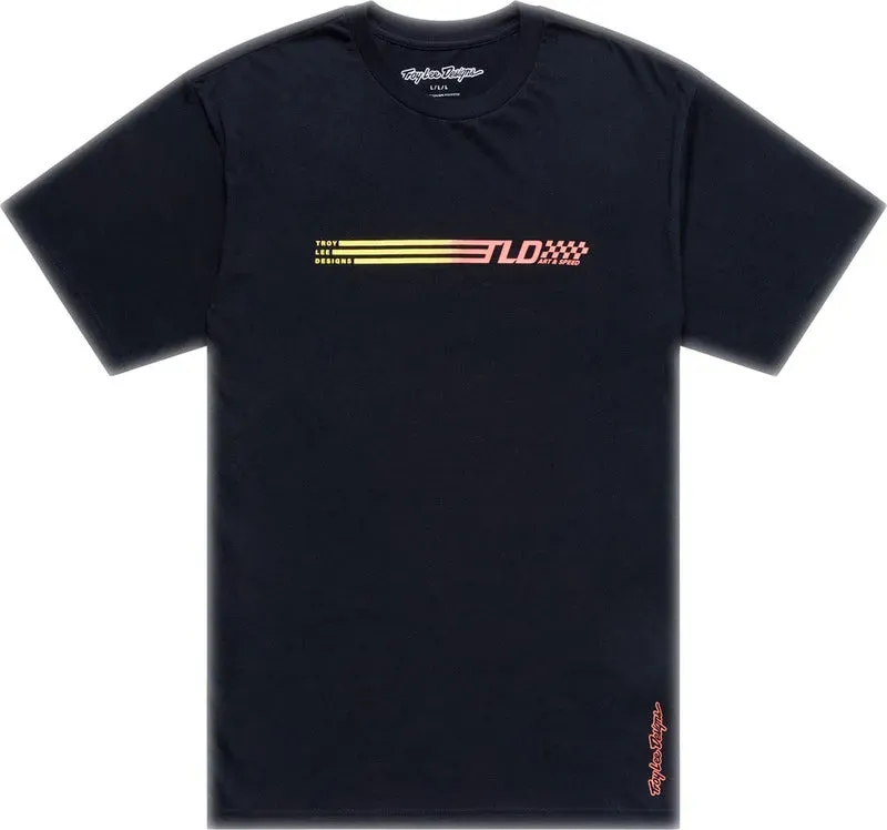 Troy Lee Designs Stripes T Shirt Schwarz - XL