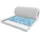 Fdm Topper Matratzenauflage 180 x 200 cm Blau/Weiß