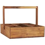 ib laursen Holzkiste Utensilo 5-tlg. braun