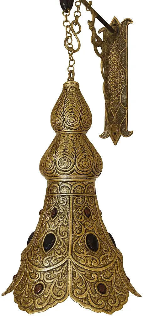 Pendelleuchte Ilgin Gold 40cm - Marokkanische Lampe aus Messing
