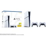 Sony PlayStation 5 Slim Disc Edition + 2. DualSense Wireless-Controller