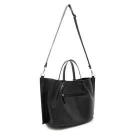 L.Credi Raila Shopper Polyurethan Black