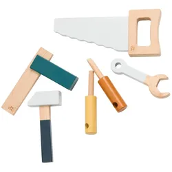 Sebra - Holzwerkzeug-Set, grau