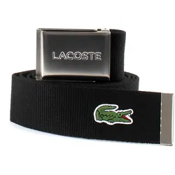 LACOSTE Casual Woven Strap W90 Black - kürzbar