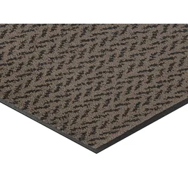 Wash+Dry Fußmatte Duo Mocha 40x60cm, innen und außen, waschbar, Braun