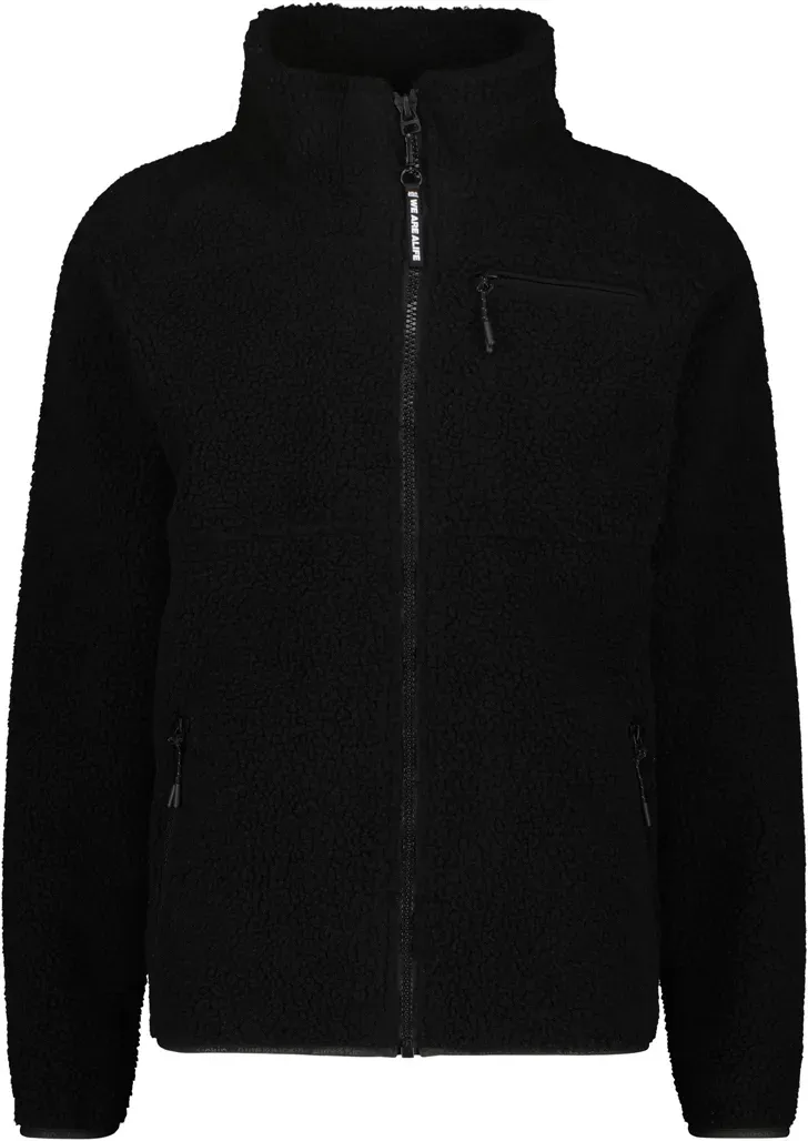 Alife And Kickin RocAK G Teddy Jacke, schwarz