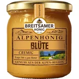 Breitsamer Alpenhonig Blüte aromatisch blumig und fein cremig 500g