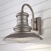 Elstead Lighting Wandlaterne Wandleuchte Außenleuchte Fassadenlampe silber angelaufen IP44