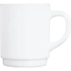 ARCOROC Restaurant White Bockbecher stapelbar 25cl * 6er