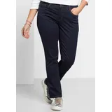 sheego 5-Pocket-Jeans in blue black denim), | Gr.: 48
