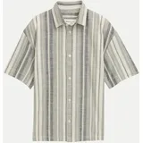 Tom Tailor Loose Fit Kurzarmhemd Grün M